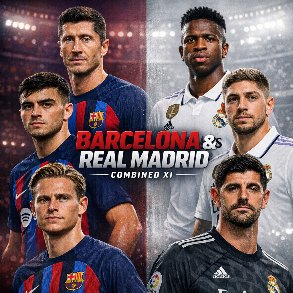 Barcelona & Real Madrid Combined XI