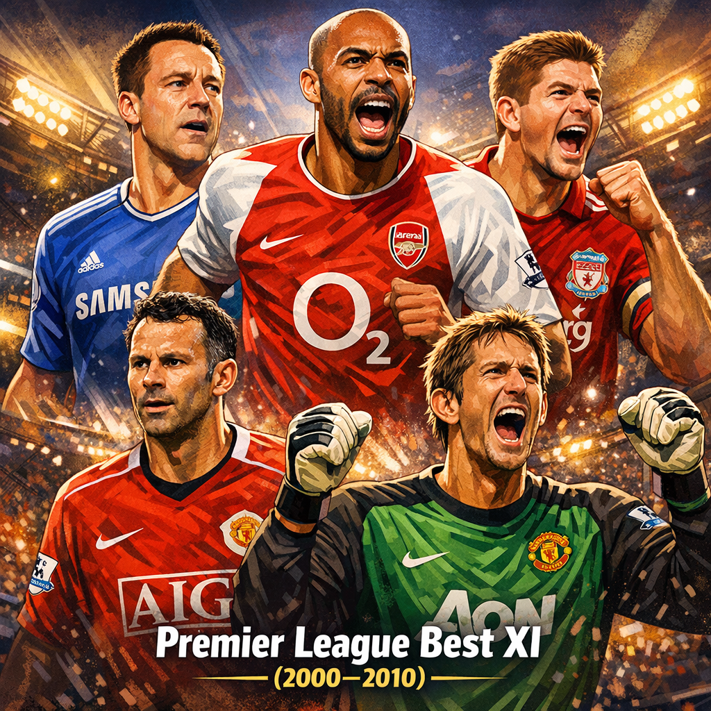 Premier League Best XI (2000–2010) — English Competitions Only